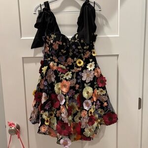 Buddy Love Carter Dress in Black Floral